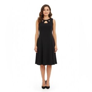 ALYX Black Sleeveless Fit and Flare Dress Size 16